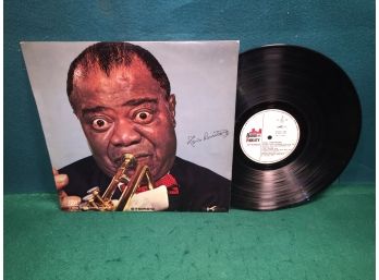 Louis Armstrong On Spanish Import Audio Fidelity Records Stereo. Vinyl Is Good Plus.