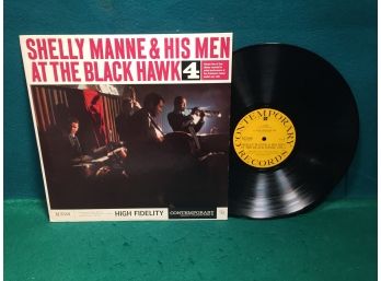 Shelly Manne & His Men At The Black Hawk. Volume 4 On Contemporary Records Mono. Vinyl Is Near Mint.