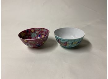 Two Asian Dipping Bowls