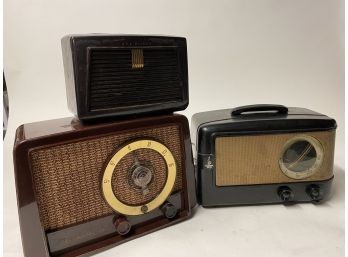 Emerson, RCA And Westinghouse Vintage Radios