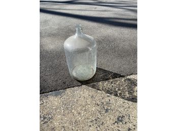 Vintage Glass Water Jug