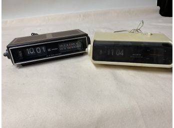Windsor And Sony Digimatic Clock Radios