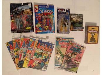 Mied Action Figure , Board Game , Comic Book Lot