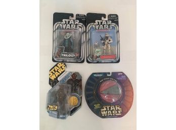 1996 , 2004 & 2007 Mixed Star Wars Figure And Vehicle Lot