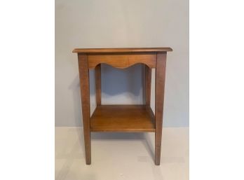 Vintage Wooden End Table 25 1/2''
