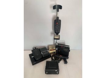 Mixed Lot Of Electronics - Metal Detector , Radio And More
