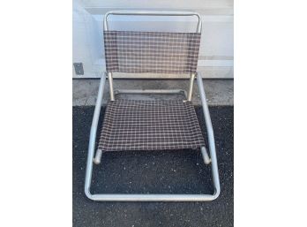 Vintage Aluminum Folding Beach Chair