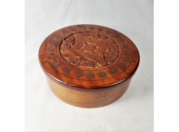 Wooden Detailed Jewelry Box