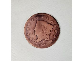 1820 Large Cent (200 Years Young)