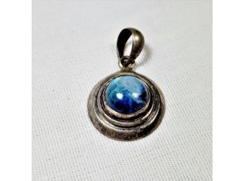 Moon Stone Vintage Pendant Sterling Silver