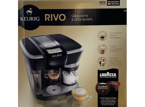 Keurig Rivo Cappaccino Latte Machine - NEW