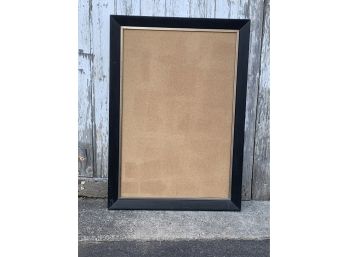 Black Framed Cork Board