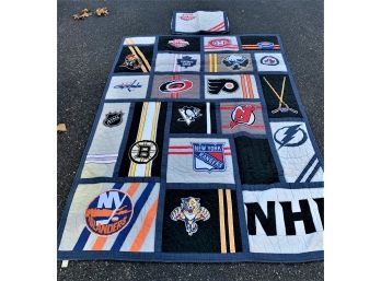 NHL Western Conference Quilt And Pillow Sham