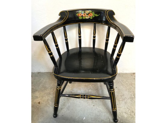 Hand Painted Fire Chair, Ebersol, Intercourse, PA