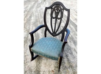 Great Old Shield Back Rocking Chair