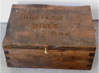 Bible Box, Box Jointed