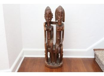 Rare 19th Century Original Primordial Sculpture Dogon Tribe, Mali, West Africa