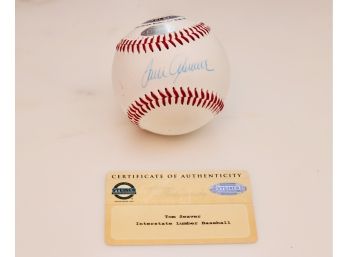 Authentic Tom Seaver Autographed Baseball With Certificate Of Authenticity