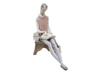 RARE 'Don Quixote' Sitting Statue From The NAO Collection By LLADRO