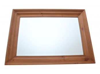 Large Beveled Frame Mirror