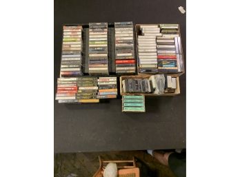 130  Assorted Cassette Tapes (H134)