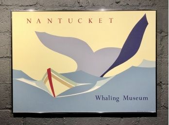 Vintage 1982 Kate Emlen Nantucket Whaling Museum Serigraph Poster