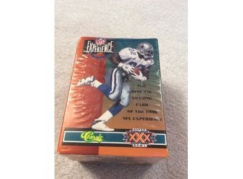 1996 Classic NFL Experience Super Bowl XXX Complete Factory Sealed Set