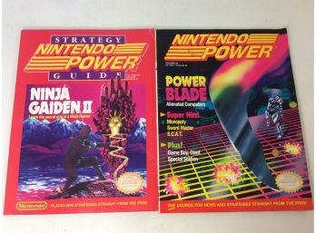Lot Of 2 Nintendo Power Guide Strategy Magazines