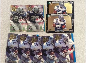 Action Packed NFL Emmitt Smith Card Lot