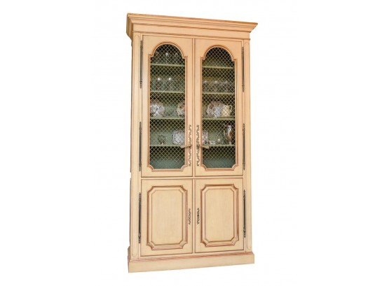 Auffray & Co. French Country China Display Cabinet