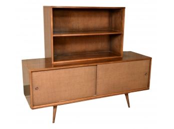 Paul McCobb Design Planner Group By Winchendon Cabinet With Bookcase