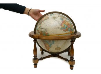 Vintage Replogle 12 Inch Colonial Globe ~Raised Relief ~USSR