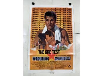 Vintage Folded One Sheet Movie Poster The Greatest 1977