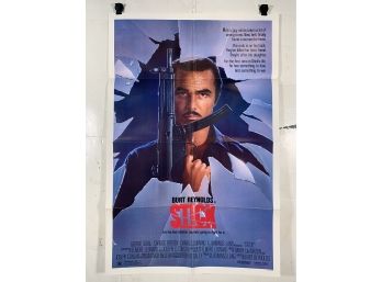 Vintage Folded One Sheet Movie Poster Stick 1985