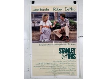 Vintage Folded One Sheet Movie Poster Stanley & Iris 1989