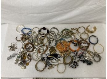 Bag Lot Costume Jewelry Bracelets #2