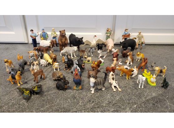 Domestic Animals Toy Lot