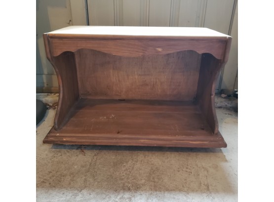 Nice Pine Rolling Tv Stand