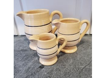 East Knoll Pottery Pitcher Lot