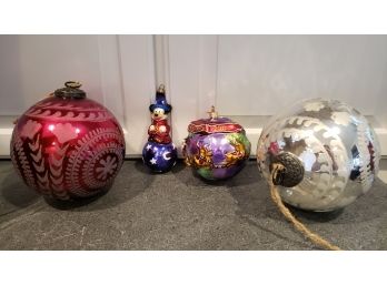 Over Sized Christmas Ornaments