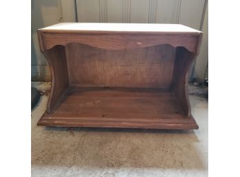 Nice Pine Rolling Tv Stand