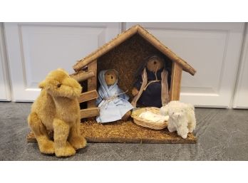 The Boyds Bears Nativity Scene