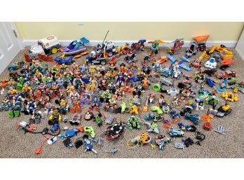 Massive Rescue Heros Action Figures, Vehicles, And Accessories