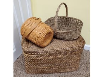 Longaberger And Other Basket Lot