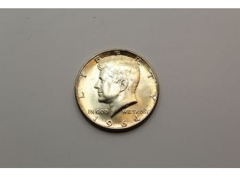 1964 Silver Kennedy Half Dollar Uncirculated Sc