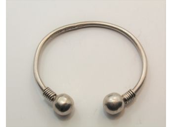 Sterling Silver Mexican Cuff Bracelet