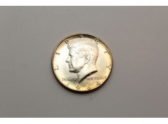 1964 Silver Kennedy Half Dollar Uncirculated Sc