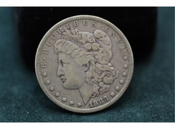 1883 Silver Morgan Dollar Coin Dh1