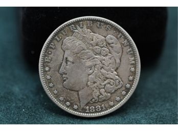1881 Silver Morgan Dollar Coin Dh2