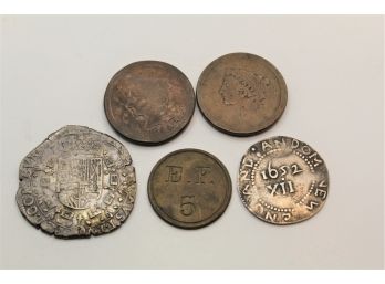 Some Interesting Old Coins Some Foreign Silver